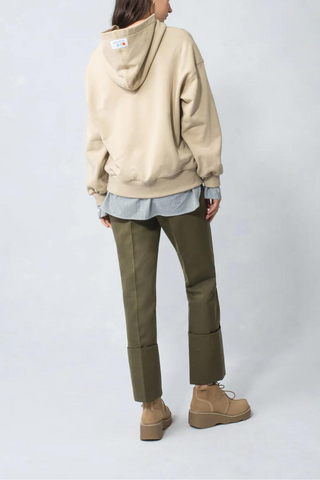 The Smart Hoodie | Beige Multi