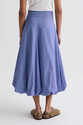 Full Intentions Skirt | White / Navy