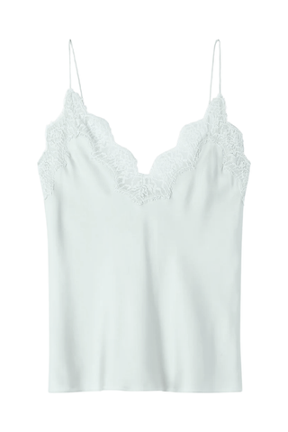 Lace Silk Camisole | Foam