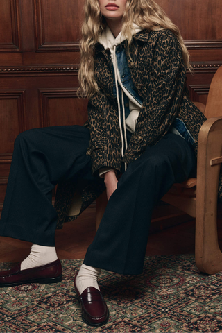 The Trench Coat | Dark Leopard