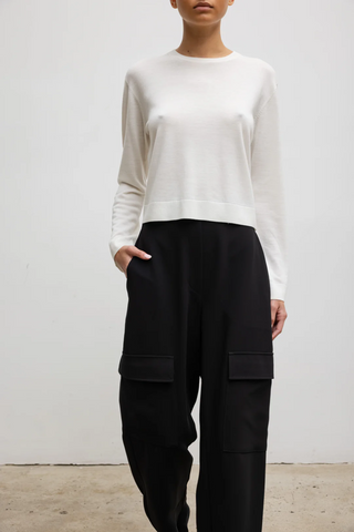 Arielle Balloon Pant | Black