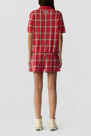 Picnic Plaid Shirt | Scarlet Combo