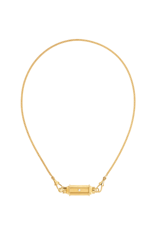 Diamond Gold Baby Locket Necklace