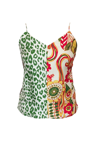 Fragola Top | Mix Panthere Green
