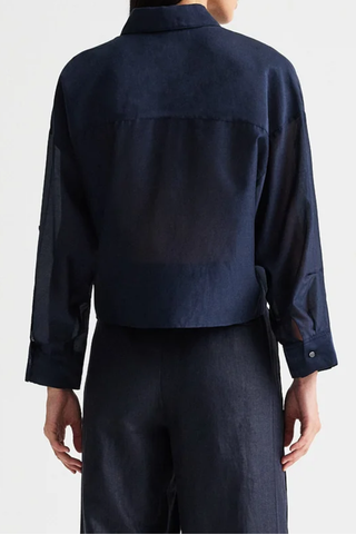 Next Ex W/ Ruffle Shirt | Midnight