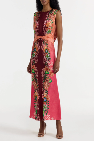 Gwen Dress | Fiori Border