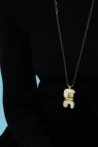 Water Totem Pendant | Mother of Pearl