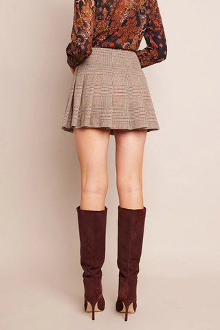 Abbey Skirt | Glen Hound Plaid