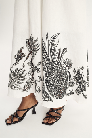 Exquisite Luxury Skirt | Camellia White