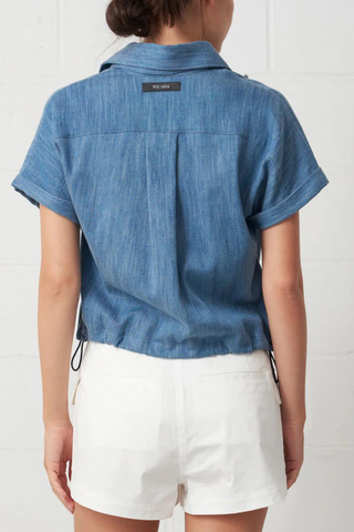 The Bungee Shirt | Denim Blue