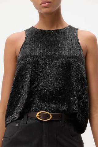 Micro Cut Bugle Tank | Black