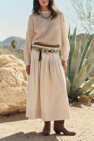 The Crochet Pullover | Natural