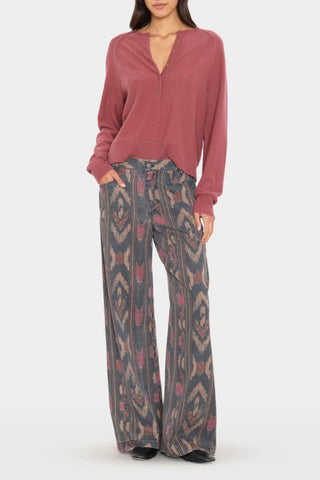 Nixon Pant | Black Ikat