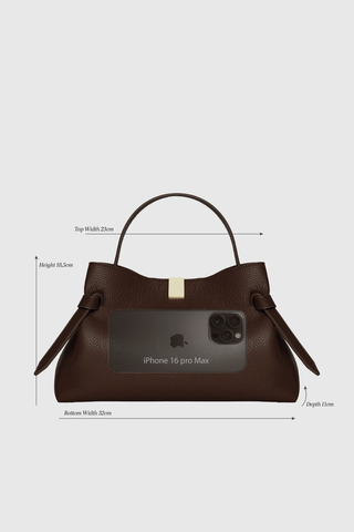 Gyoza Handbag | Fennel Suede