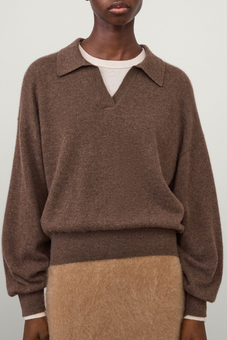 Katriel Sweater | Dark Truffle