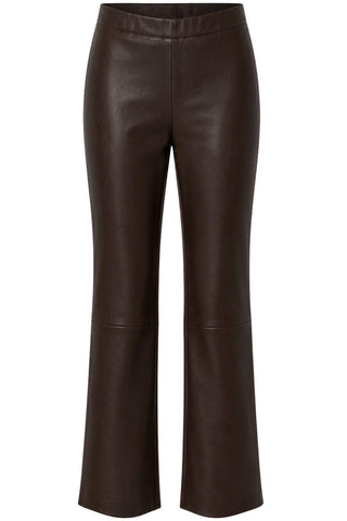 JP Twenty Leather Pant | Choco