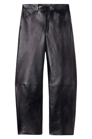 Tribeca Leather Pant | Black