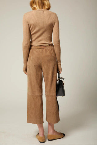 Suede Culottes | Taupe
