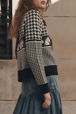 The Pony Cardigan | Black
