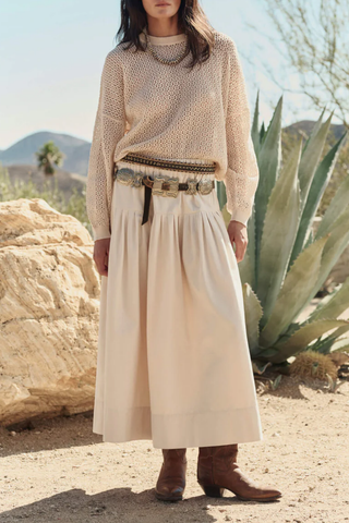 The Crochet Pullover | Natural