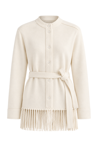 Thea Cashmere Jacket | Ivory