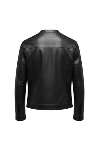 West Leather Jacket | Black