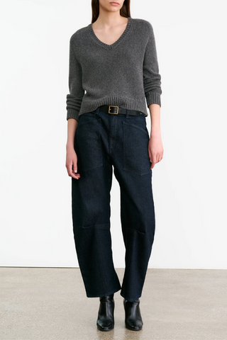 Vicki Sweater | Dark Charcoal Melange