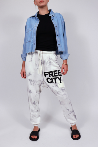 Superbleachout Freecity Large Pocket Sweatpant | Whitestorm