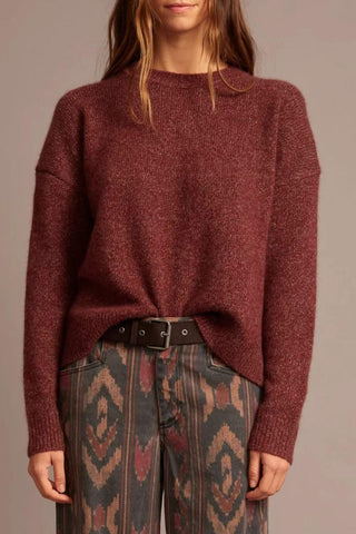 Lela Sweater | Brick Fire