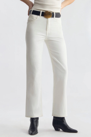Cropped Joan Jean | Cream