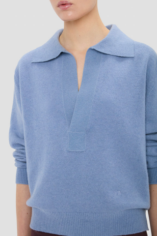 Genevieve Jumper | Ocean Mist Melange