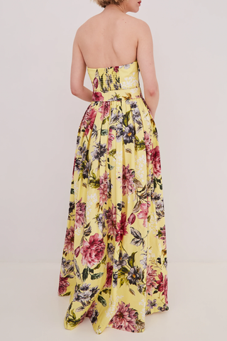 Greenfield Dress | Margaux Bloom Lemon