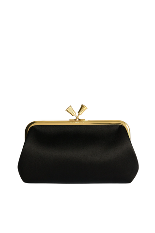 Maud Tassel Clutch | Black