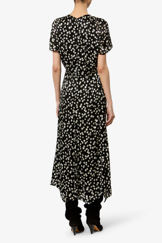 Herva Dress | Black/Ecru