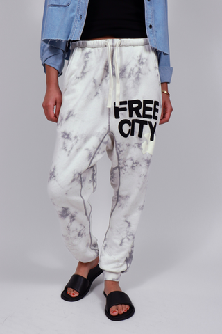 Superbleachout Freecity Large Pocket Sweatpant | Whitestorm