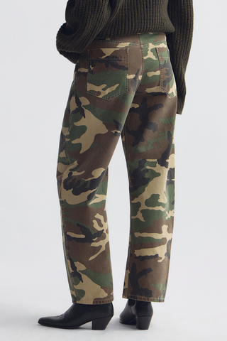 Tribeca Cotton Pant | Khaki Overdyed Camo