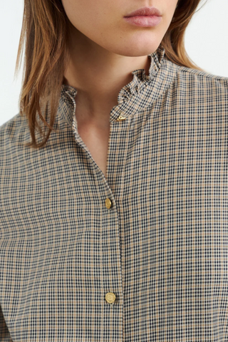 Lydia Shirt | Honey Check