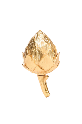 Isabella Artichoke Clutch | Gold