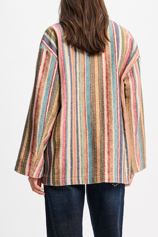 Striped Comfort Jacket | Multicolour Stripe