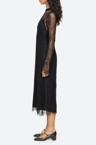 Seraphina Lace Dress | Black