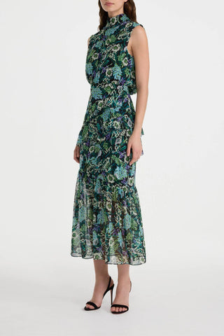 Fleur Ruffle Dress | Silva Fern