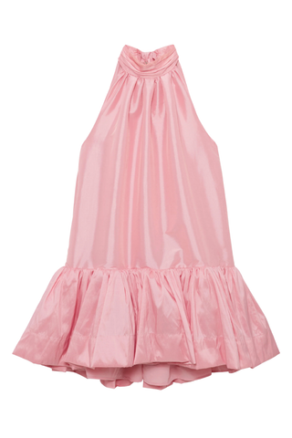 Hope Bow Tie Mini Dress | Dusty Rose