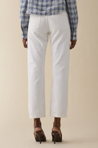 Sisli Cropped Jean | Natural White