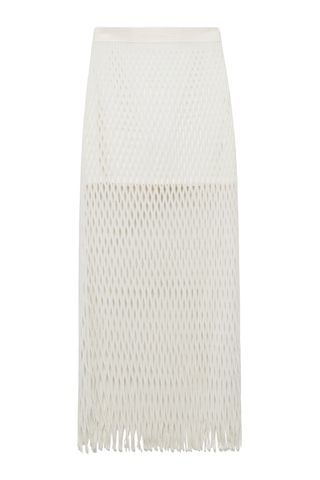 Aldridge Knit Midi Skirt | Ivory