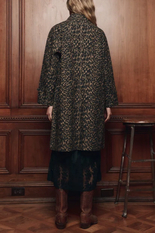 The Trench Coat | Dark Leopard