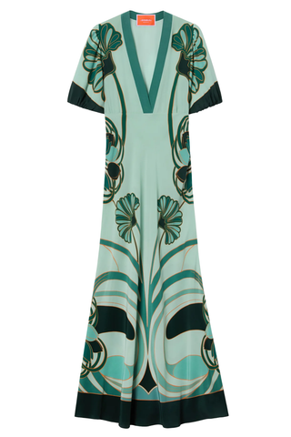 Marlene Dress | Blooming Tulip Placeé Mint