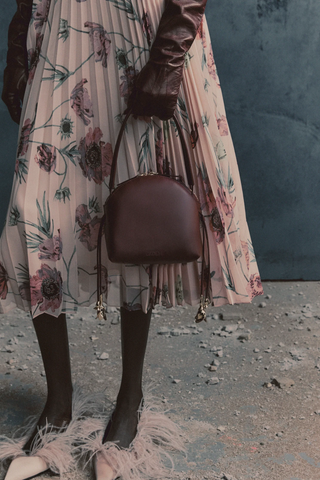Flora Shoulder Bag | Bordeaux