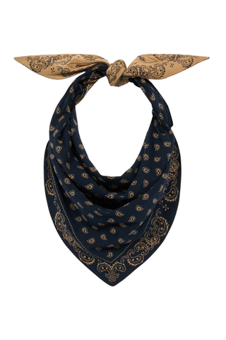 The Wild Rag | Navy/Camel