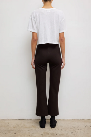 Rio High Waist Flare Pant | Chocolate