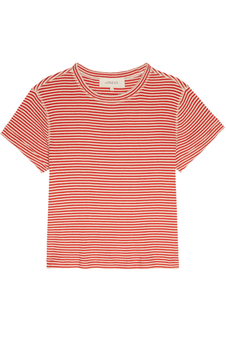 The Little Tee | Pimento Stripe